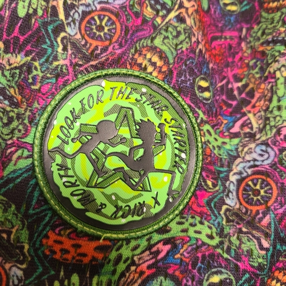 ⭐️RARE ⭐️ NWT STARTER X RICK AND MORTY MEN'S ATHLETIC SHORTS - Picture 4 of 9